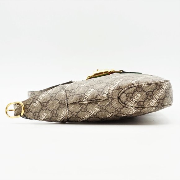 New in Box Gucci x Balenciaga The Hacker Project Small Jackie 1961 Hobo Bag - Picture 9 of 13